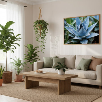Delicate Agave Botanical Wall Art