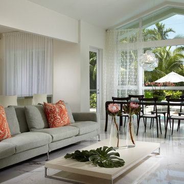 By J Design Group – Living room – Family room - Miami Interior Designers – Moder