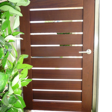 Ipe Entry Gate, Malibu