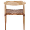 Munro Accent Chair, Natural, Light Honey