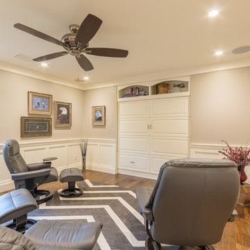 New Media Room (Old Formal Living) - After
