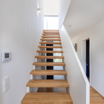 Passiv-Mehrfamilienhaus Aubing offene Treppe 2