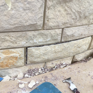 Rough Hewn Face Stone Replacement