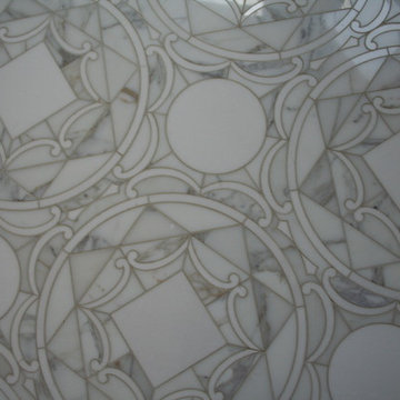 artistic tile mosaic floor