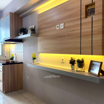 Interior Apartemen Educity. Surabaya