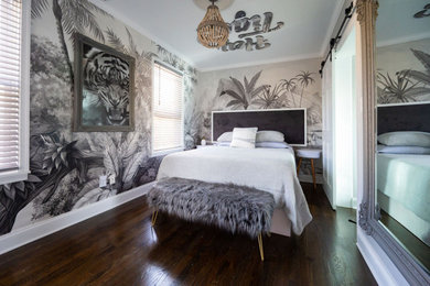 Inspiration for an eclectic bedroom remodel in Baltimore