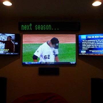 Carmel, IN - Basement Mancave