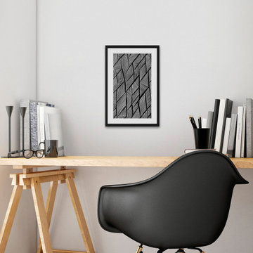 "Overlap" Framed Painting Print