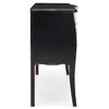 55.5 in. Large Cabinet in Distressed Black Finish