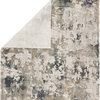 Jaipur Living Lynne Abstract White/Gray Area Rug, 2'x3'