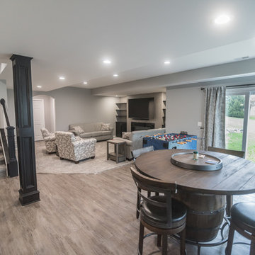 Dining Overlooking Living Room