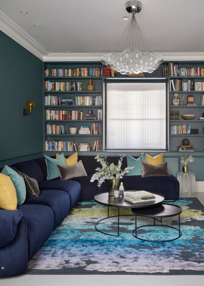 Modern Living Room by Amy Stoddart Studio Ltd