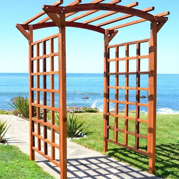 Arched Garden Arbor