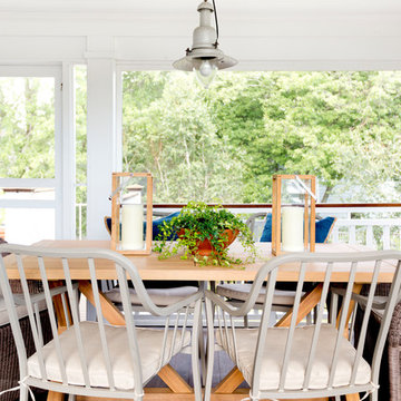 Screen Porch with Water View - Westport, Connecticut