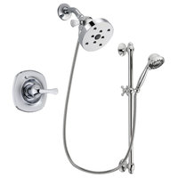 Delta Addison Chrome Shower Faucet System w/ Showerhead and Hand Shower DSP0680V