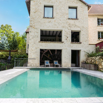 Réalisation d'une piscine rectangulaire