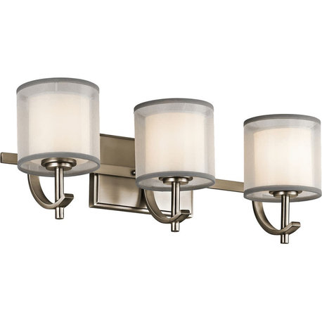 Kichler 45451 3 Light 20.5"W Bathroom Vanity Light - Antique Pewter