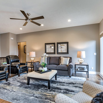 Open Concept Kitchen/ Living Room/ Dining Room in West Omaha