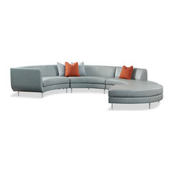 Modern sectionals and sofas rentals for staging - Sectional Sofas