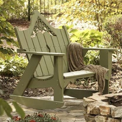 Veranda Settee Rocker - Patio Furniture And Outdoor Furniture