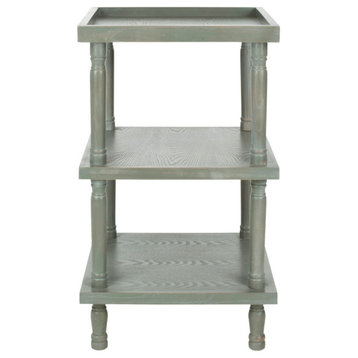 Marie 3 Tier Side Table Ash Gray