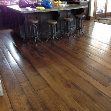 Wide Plank Hardwood Flooring