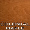 Flat Iron Slim Storage Top, Right, 24x18x22, Colonial Maple