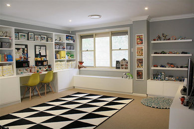 This is an example of a contemporary kids' room in Sydney.