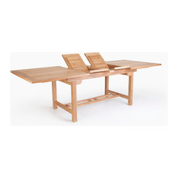 Wintons Teak Berkeley Extension Table - Outdoor Dining Tables