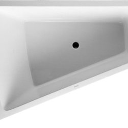 Duravit - Paiova Series White Bathtub 70 X 55 Inch, Air-system By Duravit - Bathtubs