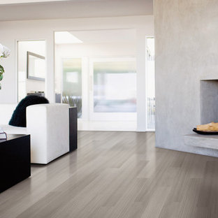 Travertine Line Art Living Room