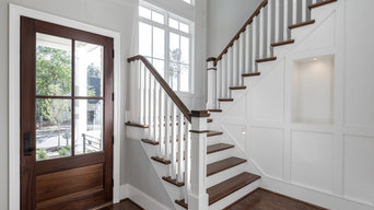 Interior Staircase for Home in Brookhaven Estates, Raleigh, NC
