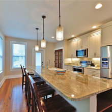 Cream cabinets
