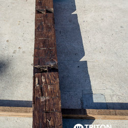 Reclaimed Oak mantel beam - Fireplace Mantels