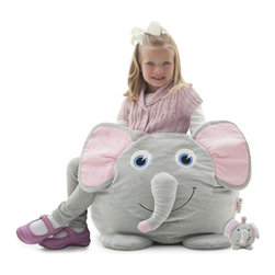 Emerson the Elephant with Lil Buddy - Kids Chairs
