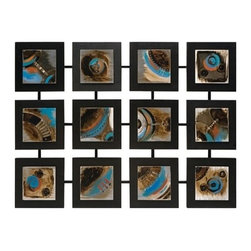 Aluminum Artwork Set Canvas Wall Art - Wall Sculptures