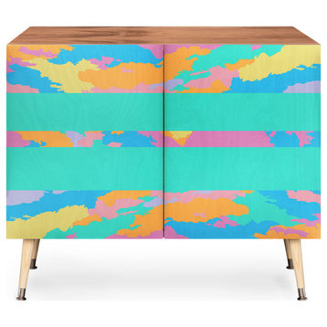 Rosie Brown The Color Green Credenza, 38"x20"
