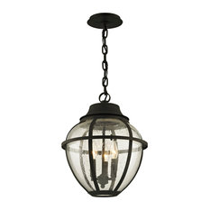 Troy Lighting F6457 Bunker Hill 3 Light 13"W Outdoor Taper Candle - Vintage