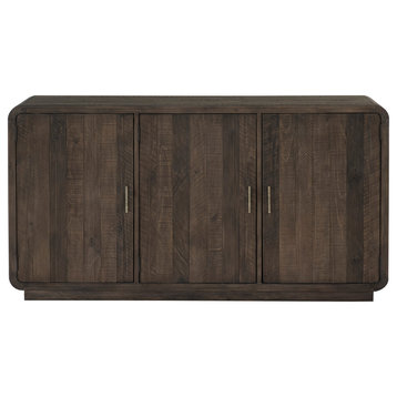 Moe's Home Rustic Monterey Sideboard With Aged Brown Finish FR-1023-29