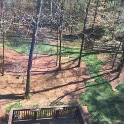 Fescue Installation (During) - Products
