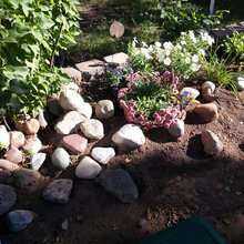 rocks and garden ideas