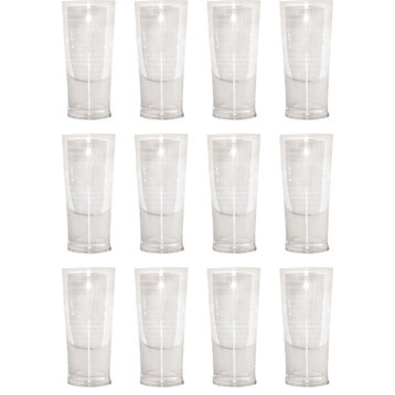 Provence 2 Highballs, Set of 12, Clear