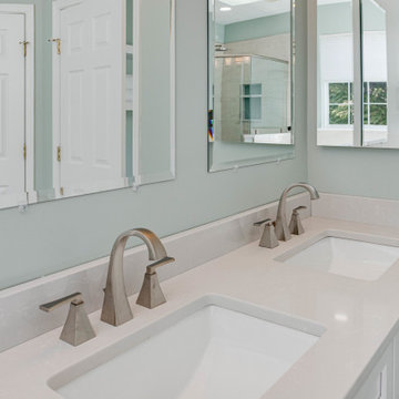 Transitional Primary Bathroom Design Dumfries, VA