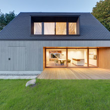 Wood and gray exterior