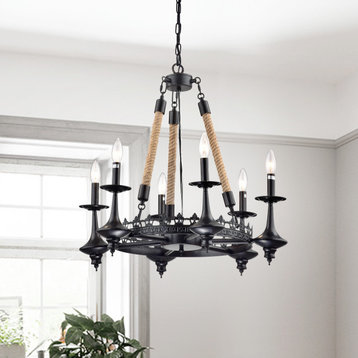 Arno 6-Light Candle-Style Chandelier