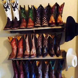 Reclaimed Barnwood Applications - Display And Wall Shelves 