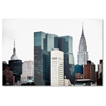 Philippe Hugonnard 'New York Architecture' Canvas Art, 30"x47"
