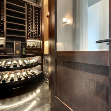 Custom Walk-In Wine Cellar