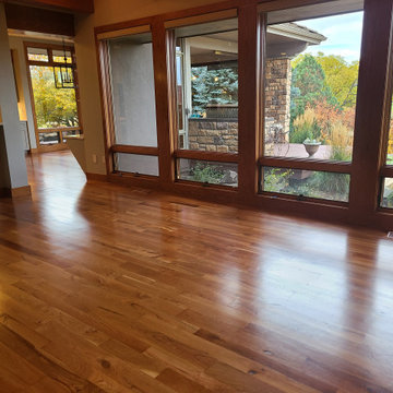 Examples of different wood species: American Cherry