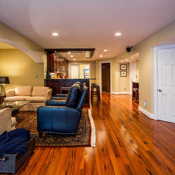 Appealing Basement for Every Family Member of a Vienna Home